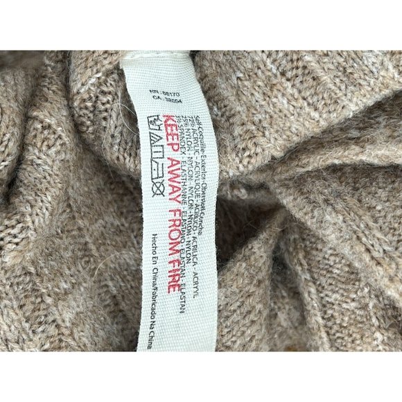 Women’s Intimately Free People Around The Clock Tunic Sweater Brown Size Medium - Picture 8 of 9